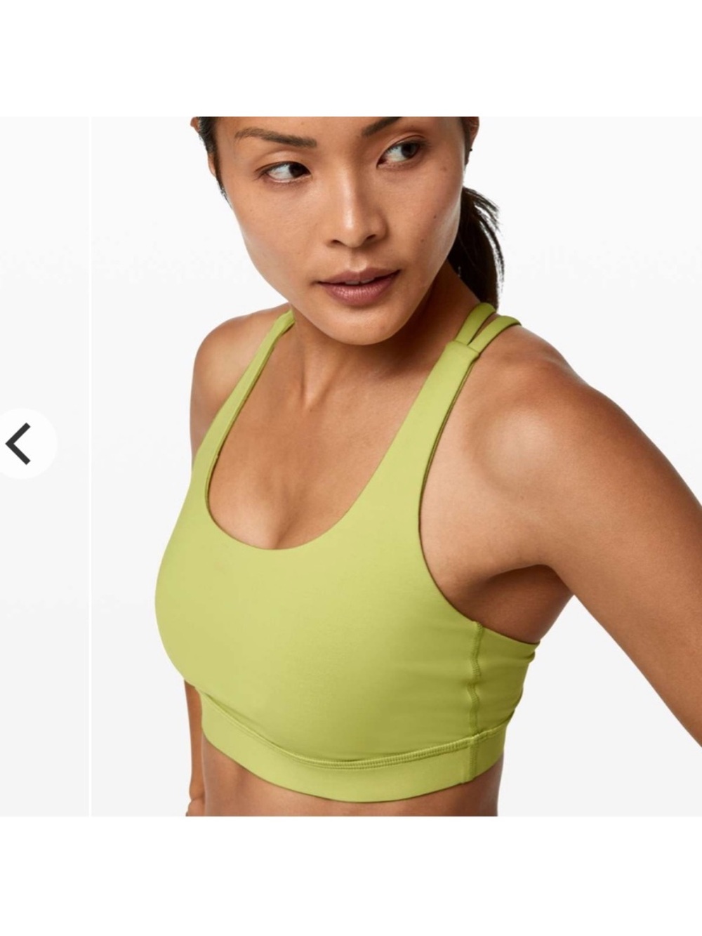 Lululemon Energy Bra Wasabi Green 6